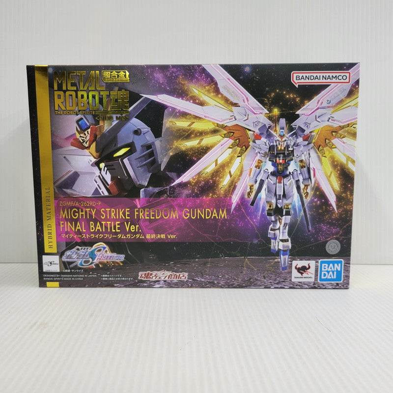 【中古美品】 METAL ROBOT魂 マイティーストライクフリーダムガンダム 最終決戦ver. 056-260723-mh-01-izuh 万代Net店