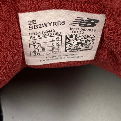 【中古品】【メンズ/レディース】 NEW BALANCE ニューバランス BB2WYRD5 TWO WXY V5 スニーカー シューズ 靴 162-260705-cs-10-izu サイズ：26cm カラー：レッド 万代Net店