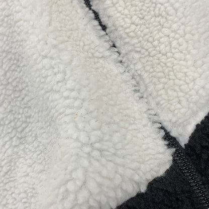 【中古品】【メンズ】 NIKE ナイキ BQ6546-011 BIG SWOOSH BOA JACKET ビッグ スウッシュ ボア ジャケット アウター 148-260706-kh-04-izu サイズ：XL カラー：ブラック×ホワイト 万代Net店