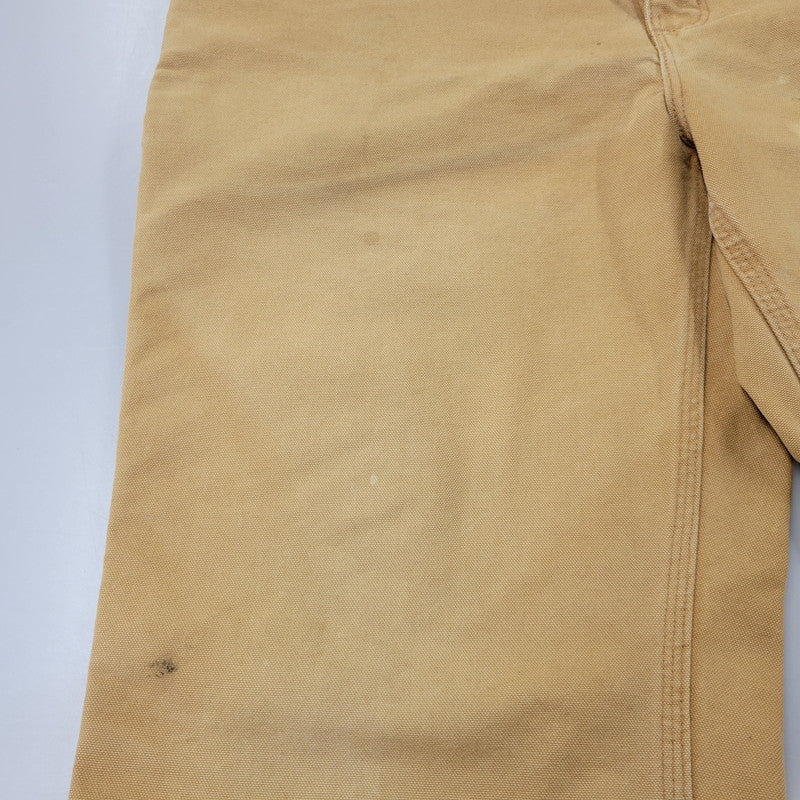【中古品】【メンズ】 CARHARTT カーハート B11 BRN 16年製 メキシコ製 WASHED DUCK PAINTER PANTS ウォッシュド ダック ペインター パンツ ボトムス ズボン 157-260706-cs-20-izu サイズ：38×30 カラー：ブラウン 万代Net店