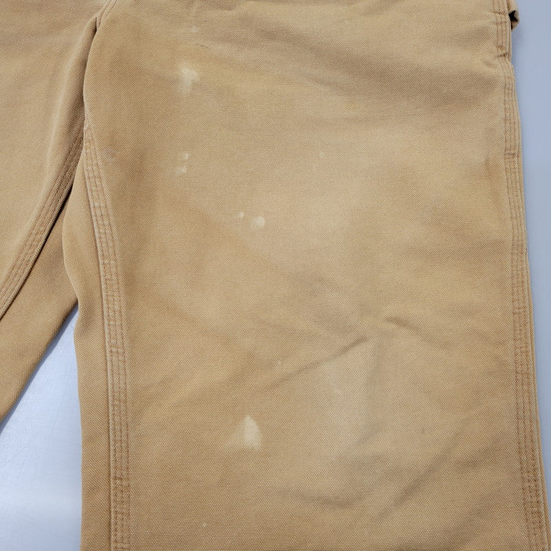 【中古品】【メンズ】 CARHARTT カーハート B11 BRN 16年製 メキシコ製 WASHED DUCK PAINTER PANTS ウォッシュド ダック ペインター パンツ ボトムス ズボン 157-260706-cs-20-izu サイズ：38×30 カラー：ブラウン 万代Net店