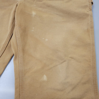 【中古品】【メンズ】 CARHARTT カーハート B11 BRN 16年製 メキシコ製 WASHED DUCK PAINTER PANTS ウォッシュド ダック ペインター パンツ ボトムス ズボン 157-260706-cs-20-izu サイズ：38×30 カラー：ブラウン 万代Net店