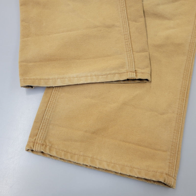 【中古品】【メンズ】 CARHARTT カーハート B11 BRN 16年製 メキシコ製 WASHED DUCK PAINTER PANTS ウォッシュド ダック ペインター パンツ ボトムス ズボン 157-260706-cs-20-izu サイズ：38×30 カラー：ブラウン 万代Net店