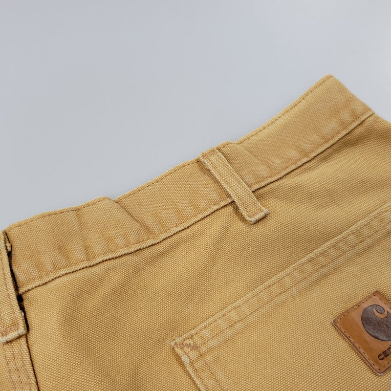 【中古品】【メンズ】 CARHARTT カーハート B11 BRN 16年製 メキシコ製 WASHED DUCK PAINTER PANTS ウォッシュド ダック ペインター パンツ ボトムス ズボン 157-260706-cs-20-izu サイズ：38×30 カラー：ブラウン 万代Net店