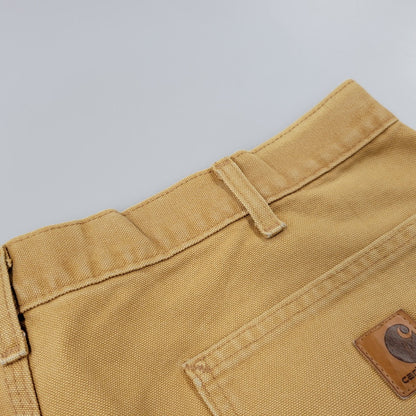 【中古品】【メンズ】 CARHARTT カーハート B11 BRN 16年製 メキシコ製 WASHED DUCK PAINTER PANTS ウォッシュド ダック ペインター パンツ ボトムス ズボン 157-260706-cs-20-izu サイズ：38×30 カラー：ブラウン 万代Net店