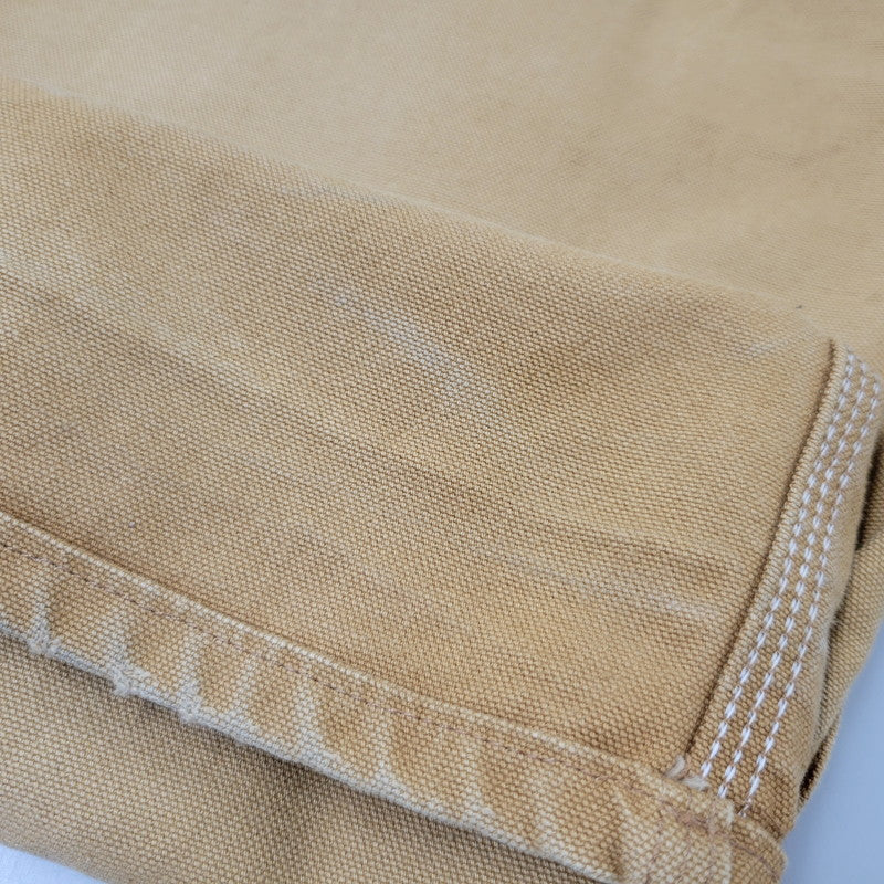【中古品】【メンズ】 CARHARTT カーハート B11 BRN 16年製 メキシコ製 WASHED DUCK PAINTER PANTS ウォッシュド ダック ペインター パンツ ボトムス ズボン 157-260706-cs-20-izu サイズ：38×30 カラー：ブラウン 万代Net店