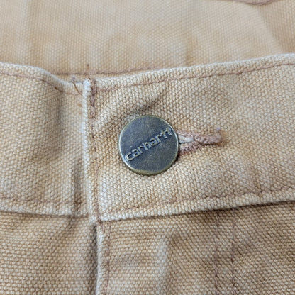 【中古品】【メンズ】 CARHARTT カーハート B11 BRN 16年製 メキシコ製 WASHED DUCK PAINTER PANTS ウォッシュド ダック ペインター パンツ ボトムス ズボン 157-260706-cs-20-izu サイズ：38×30 カラー：ブラウン 万代Net店
