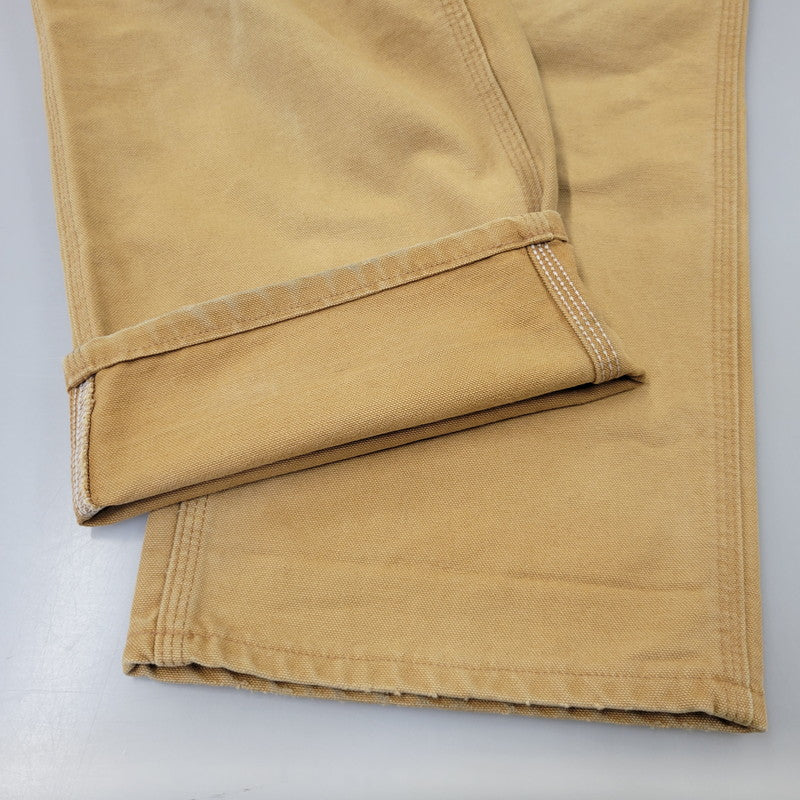 【中古品】【メンズ】 CARHARTT カーハート B11 BRN 16年製 メキシコ製 WASHED DUCK PAINTER PANTS ウォッシュド ダック ペインター パンツ ボトムス ズボン 157-260706-cs-20-izu サイズ：38×30 カラー：ブラウン 万代Net店
