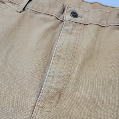 【中古品】【メンズ】 CARHARTT カーハート B11 BRN 16年製 メキシコ製 WASHED DUCK PAINTER PANTS ウォッシュド ダック ペインター パンツ ボトムス ズボン 157-260706-cs-20-izu サイズ：38×30 カラー：ブラウン 万代Net店