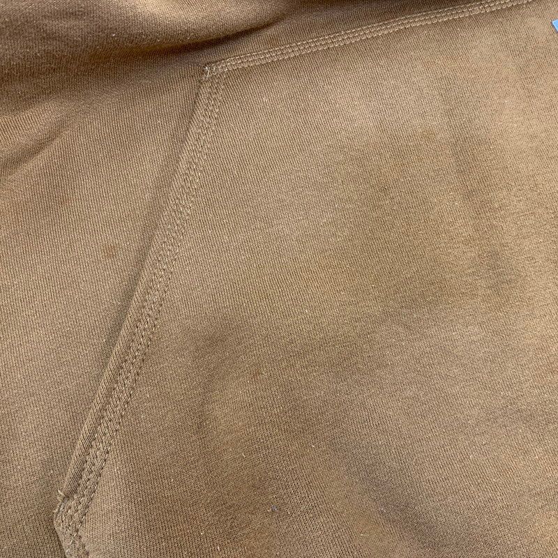 【中古品】【メンズ】 CARHARTT カーハート 906-488 メキシコ製 22年製 LOOSE FIT AEM LOGO HOODED SWEAT SHIRT ルーズフィット ロゴ フーデッド スウェット トップス 長袖 146-260730-cs-28-izu サイズ：M カラー：ブラウン 万代Net店
