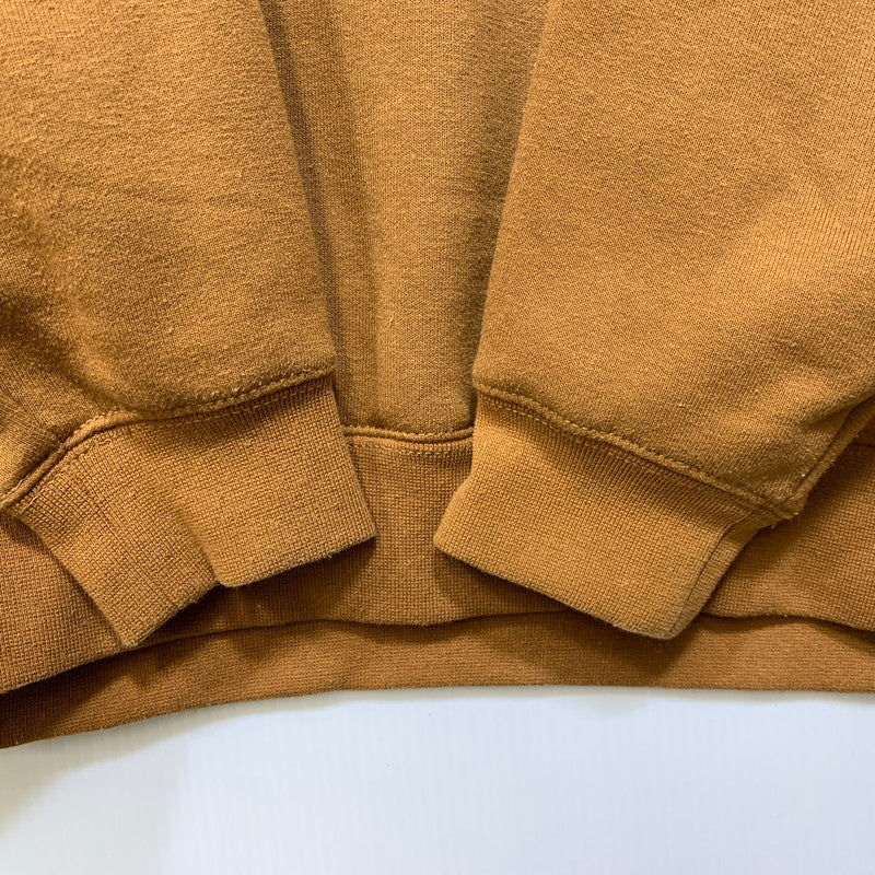【中古品】【メンズ】 CARHARTT カーハート 906-488 メキシコ製 22年製 LOOSE FIT AEM LOGO HOODED SWEAT SHIRT ルーズフィット ロゴ フーデッド スウェット トップス 長袖 146-260730-cs-28-izu サイズ：M カラー：ブラウン 万代Net店