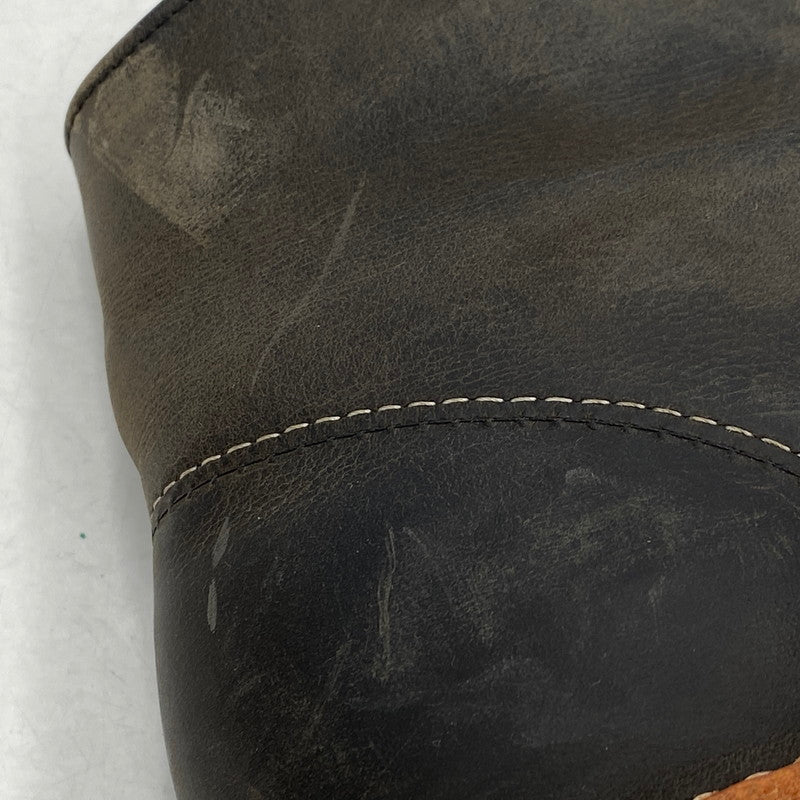 【中古品】【メンズ/レディース】 RED WING レッドウィング 8190 USA製 ROUNDE-TOE BOOTS ラウンドトゥ ブーツ 靴 164-260701-kh-09-izu サイズ：25 カラー：ブラック 万代Net店