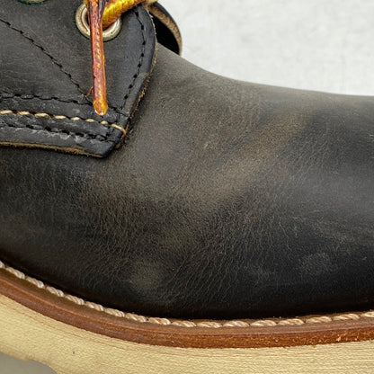 【中古品】【メンズ/レディース】 RED WING レッドウィング 8190 USA製 ROUNDE-TOE BOOTS ラウンドトゥ ブーツ 靴 164-260701-kh-09-izu サイズ：25 カラー：ブラック 万代Net店