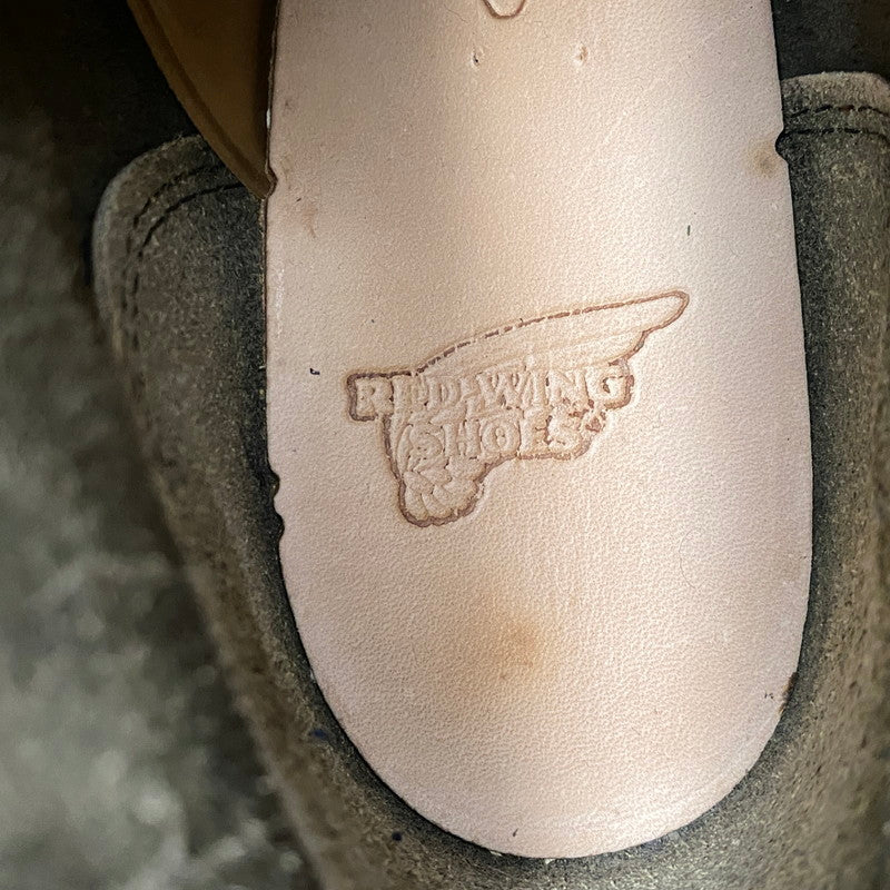 【中古品】【メンズ/レディース】 RED WING レッドウィング 8190 USA製 ROUNDE-TOE BOOTS ラウンドトゥ ブーツ 靴 164-260701-kh-09-izu サイズ：25 カラー：ブラック 万代Net店