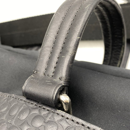 【中古品】【メンズ/レディース】 COACH コーチ F70774 2WAY BOSTON BAG ボストン バッグ カバン 180-260701-kh-14-izu カラー：ブラック 万代Net店