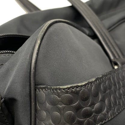 【中古品】【メンズ/レディース】 COACH コーチ F70774 2WAY BOSTON BAG ボストン バッグ カバン 180-260701-kh-14-izu カラー：ブラック 万代Net店
