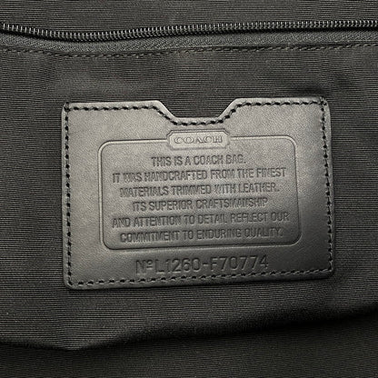 【中古品】【メンズ/レディース】 COACH コーチ F70774 2WAY BOSTON BAG ボストン バッグ カバン 180-260701-kh-14-izu カラー：ブラック 万代Net店