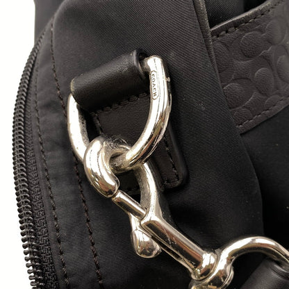 【中古品】【メンズ/レディース】 COACH コーチ F70774 2WAY BOSTON BAG ボストン バッグ カバン 180-260701-kh-14-izu カラー：ブラック 万代Net店