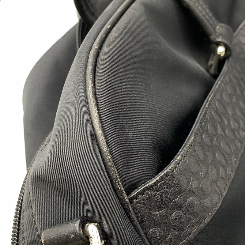 【中古品】【メンズ/レディース】 COACH コーチ F70774 2WAY BOSTON BAG ボストン バッグ カバン 180-260701-kh-14-izu カラー：ブラック 万代Net店