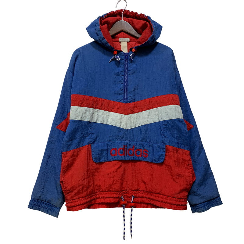 【中古品】【メンズ】 OLD ADIDAS オールドアディダス NYLON ANORAK PARKA ナイロン アノラックパーカ 銀タグ 146-260702-as-09-izu カラー：マルチカラー 万代Net店