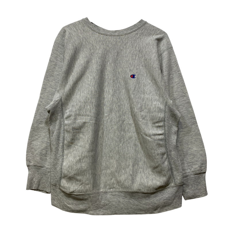 【中古品】【メンズ】 Champion チャンピオン REVERSE WEAVE SWEATSHIRT リバースウィーブ スウェットシャツ トレーナー USA製 トリコタグ後期 目有 146-260702-as-08-izu サイズ：XL カラー：グレー 万代Net店