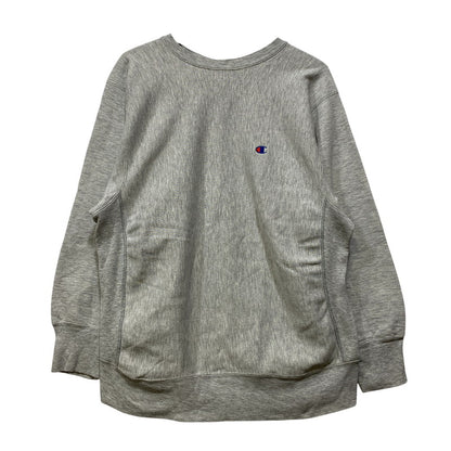 【中古品】【メンズ】 Champion チャンピオン REVERSE WEAVE SWEATSHIRT リバースウィーブ スウェットシャツ トレーナー USA製 トリコタグ後期 目有 146-260702-as-08-izu サイズ：XL カラー：グレー 万代Net店