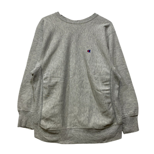 【中古品】【メンズ】 Champion チャンピオン REVERSE WEAVE SWEATSHIRT リバースウィーブ スウェットシャツ トレーナー USA製 トリコタグ後期 目有 146-260702-as-08-izu サイズ：XL カラー：グレー 万代Net店
