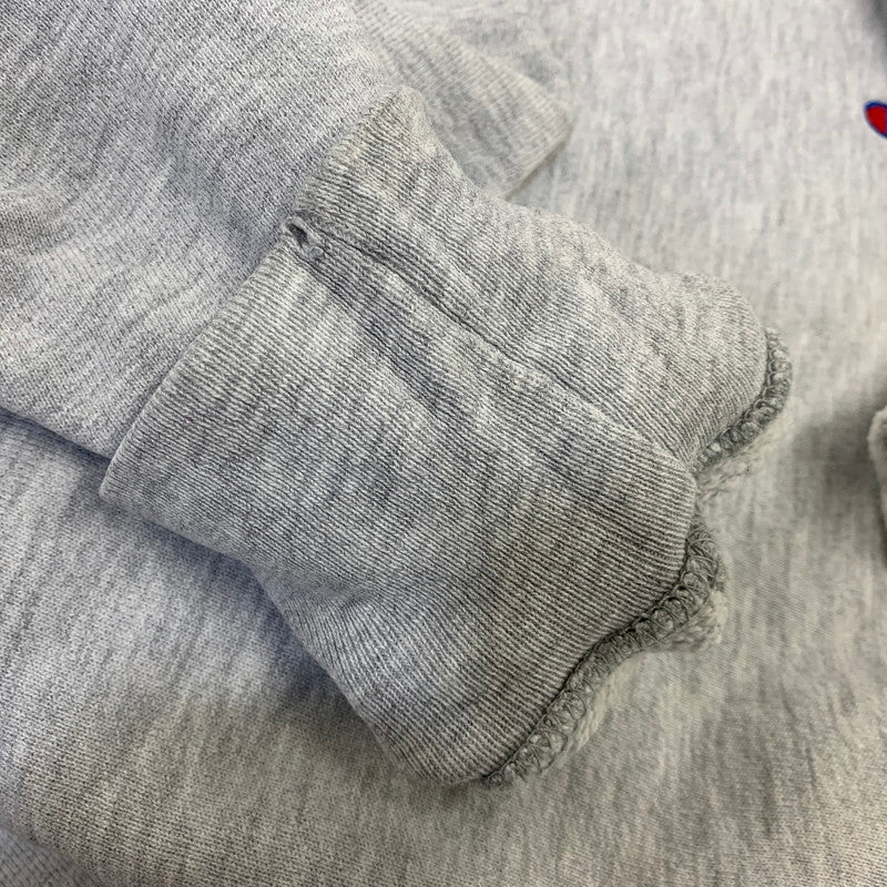 【中古品】【メンズ】 Champion チャンピオン REVERSE WEAVE SWEATSHIRT リバースウィーブ スウェットシャツ トレーナー USA製 トリコタグ後期 目有 146-260702-as-08-izu サイズ：XL カラー：グレー 万代Net店