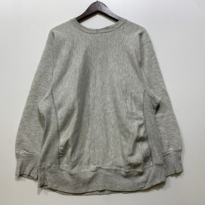 【中古品】【メンズ】 Champion チャンピオン REVERSE WEAVE SWEATSHIRT リバースウィーブ スウェットシャツ トレーナー USA製 トリコタグ後期 目有 146-260702-as-08-izu サイズ：XL カラー：グレー 万代Net店