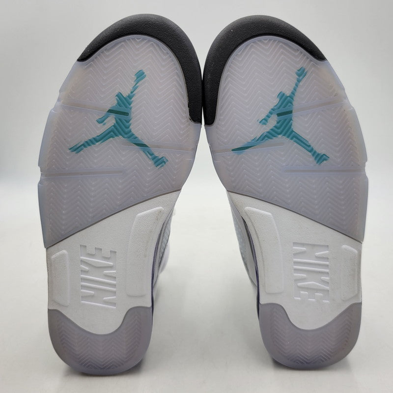 【中古品】【メンズ】 NIKE ナイキ HQ7978-100 AIR JORDAN 5 RETRO GRAPE (2025) エア ジョーダン 5 レトロ グレープ スニーカー 靴 160-260630-kh-09-izu サイズ：28.5 カラー：WHITE/NEW EMERALD-GRAPE ICE-BLACK 万代Net店