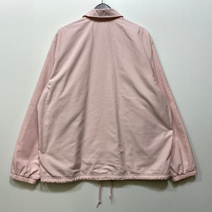 【中古品】【メンズ】 SUPREME シュプリーム SPELLOUT COACHES JACKET スペルアウト コーチ ジャケット アウター 149-260701-kh-07-izu サイズ：L カラー：ピンク 万代Net店