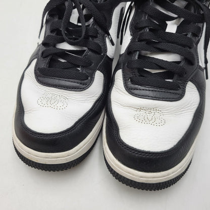 【中古品】【メンズ】 NIKE ナイキ × STUSSY ステューシー DJ7840-002 AIR FORCE 1 MID エア フォース 1 ミッド スニーカー 靴 160-260630-kh-07-izu サイズ：26.5 カラー：BLACK/BLACK-WHITE 万代Net店
