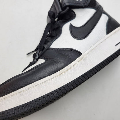 【中古品】【メンズ】 NIKE ナイキ × STUSSY ステューシー DJ7840-002 AIR FORCE 1 MID エア フォース 1 ミッド スニーカー 靴 160-260630-kh-07-izu サイズ：26.5 カラー：BLACK/BLACK-WHITE 万代Net店