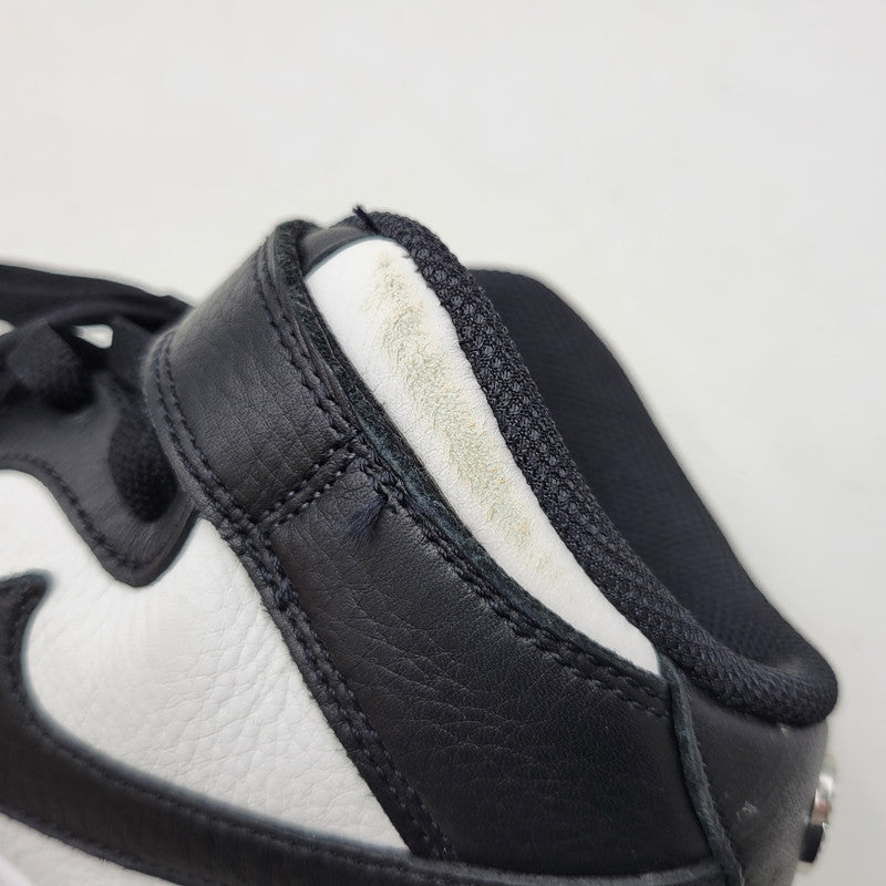 【中古品】【メンズ】 NIKE ナイキ × STUSSY ステューシー DJ7840-002 AIR FORCE 1 MID エア フォース 1 ミッド スニーカー 靴 160-260630-kh-07-izu サイズ：26.5 カラー：BLACK/BLACK-WHITE 万代Net店