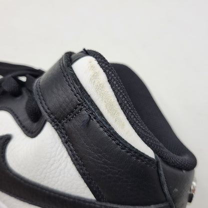 【中古品】【メンズ】 NIKE ナイキ × STUSSY ステューシー DJ7840-002 AIR FORCE 1 MID エア フォース 1 ミッド スニーカー 靴 160-260630-kh-07-izu サイズ：26.5 カラー：BLACK/BLACK-WHITE 万代Net店