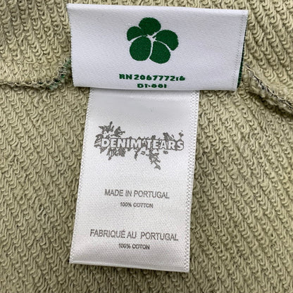 【中古品】【メンズ】 DENIM TEARS デニムティアーズ GREEN CAMO COTTON WREATH ZIP HOODIE グリーン カモ コットン リース ジップ フーディー パーカー トップス 142-260701-kh-21-izu サイズ：M カラー：マルチ 万代Net店