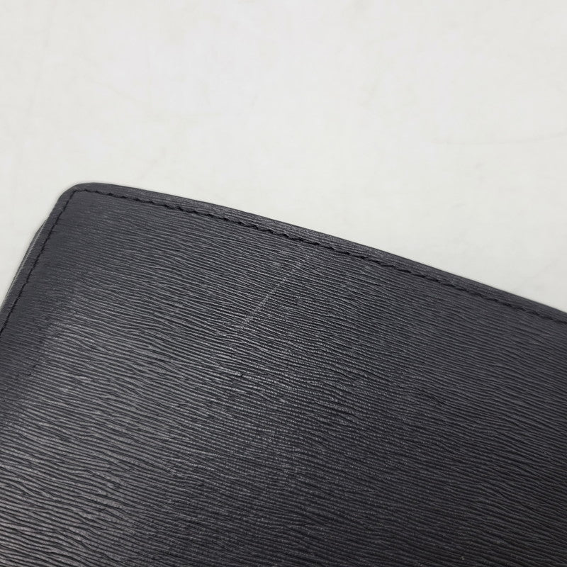 【中古品】【メンズ/レディース】 PORTER ポーター CURRENT WALLET カレント ウォレット 財布 201-260708-as-08-izu カラー：ブラック 万代Net店