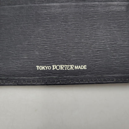 【中古品】【メンズ/レディース】 PORTER ポーター CURRENT WALLET カレント ウォレット 財布 201-260708-as-08-izu カラー：ブラック 万代Net店