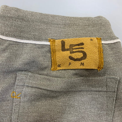 【中古品】【メンズ】 45R フォーティファイブ・アール 裏毛の908 スウェットパンツ 156-260702-as-02-izu サイズ：1 カラー：グレー 万代Net店