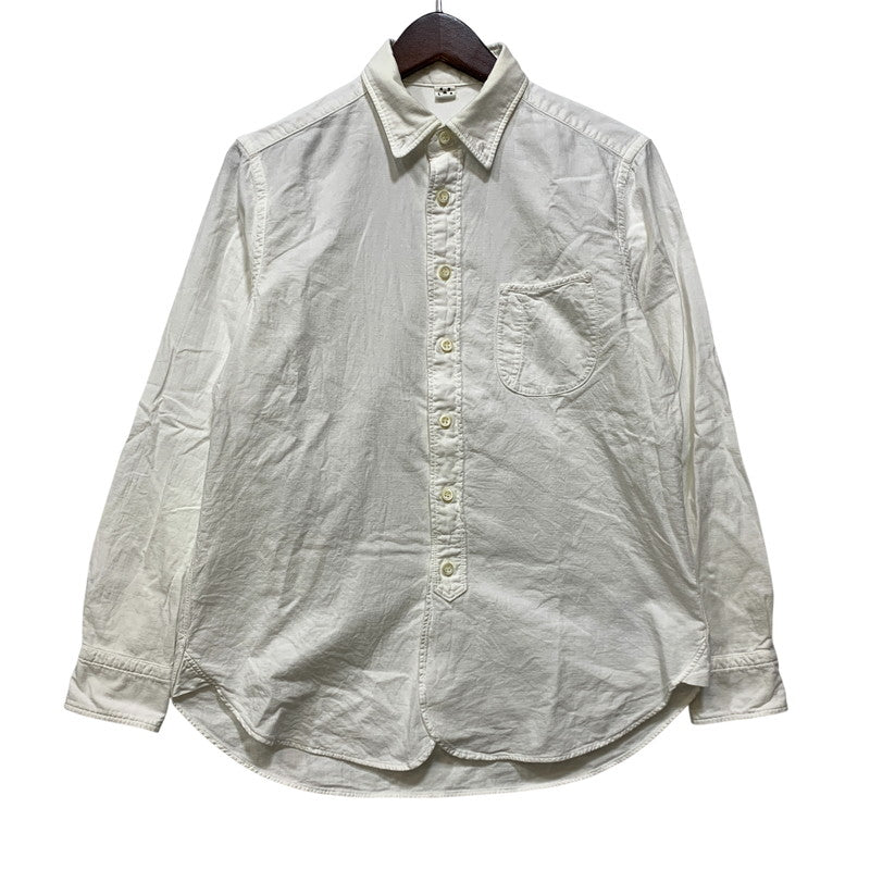 【中古品】【メンズ】 45R フォーティーファイブアール 51130144 ダブルガーゼの908ローファーシャツ トップス 145-260701-kh-19-izu サイズ：2 カラー：ホワイト 万代Net店