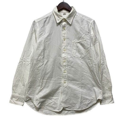 【中古品】【メンズ】 45R フォーティーファイブアール 51130144 ダブルガーゼの908ローファーシャツ トップス 145-260701-kh-19-izu サイズ：2 カラー：ホワイト 万代Net店