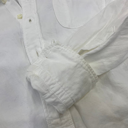 【中古品】【メンズ】 45R フォーティーファイブアール 51130144 ダブルガーゼの908ローファーシャツ トップス 145-260701-kh-19-izu サイズ：2 カラー：ホワイト 万代Net店