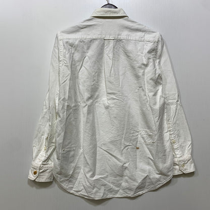 【中古品】【メンズ】 45R フォーティーファイブアール 51130144 ダブルガーゼの908ローファーシャツ トップス 145-260701-kh-19-izu サイズ：2 カラー：ホワイト 万代Net店