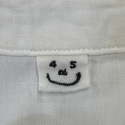 【中古品】【メンズ】 45R フォーティーファイブアール 51130144 ダブルガーゼの908ローファーシャツ トップス 145-260701-kh-19-izu サイズ：2 カラー：ホワイト 万代Net店