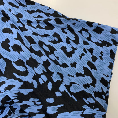 【中古品】【メンズ】 WACKO MARIA ワコマリア LEOPARD HAWAIIAN SS レオパード ハワイアン ショートスリーブ シャツ トップス 142-260701-kh-20-izu サイズ：S カラー：ブルー×ブラック 万代Net店
