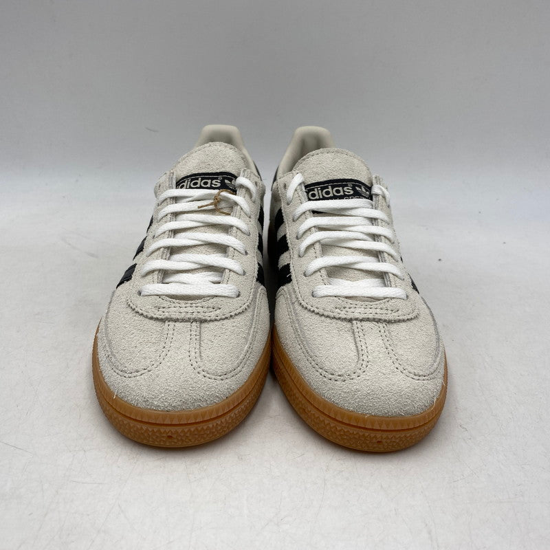 【中古美品】【レディース】 ADIDAS アディダス IF6562 HANDBALL SPEZIAL W スニーカー ハンドボール スペツィアル 靴 166-260701-kh-08-izu サイズ：22.5 カラー：ALUMINA/CORE BLACK/CLOUD WHITE 万代Net店