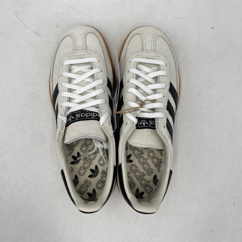 【中古美品】【レディース】 ADIDAS アディダス IF6562 HANDBALL SPEZIAL W スニーカー ハンドボール スペツィアル 靴 166-260701-kh-08-izu サイズ：22.5 カラー：ALUMINA/CORE BLACK/CLOUD WHITE 万代Net店