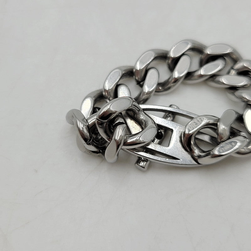 【中古品】【メンズ/レディース】 DIESEL ディーゼル STAINLESS STEEL SOFT CHAIN RING ステンレススチール ソフトチェーンリング 指輪 アクセサリー 192-260708-as-10-izu カラー：シルバー 万代Net店