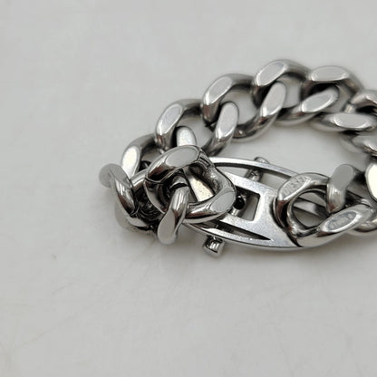 【中古品】【メンズ/レディース】 DIESEL ディーゼル STAINLESS STEEL SOFT CHAIN RING ステンレススチール ソフトチェーンリング 指輪 アクセサリー 192-260708-as-10-izu カラー：シルバー 万代Net店