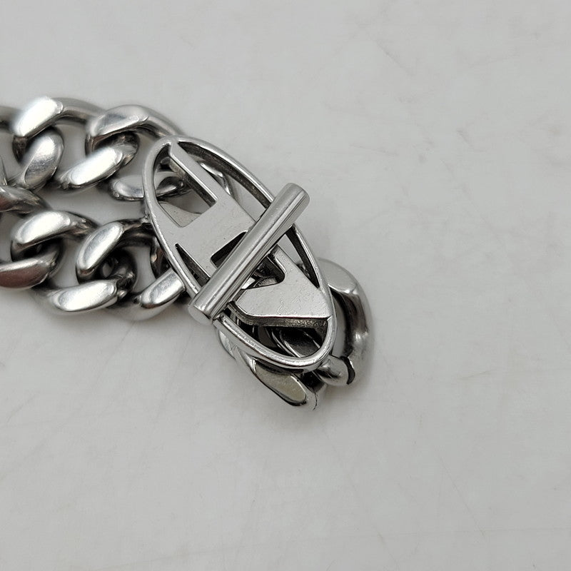 【中古品】【メンズ/レディース】 DIESEL ディーゼル STAINLESS STEEL SOFT CHAIN RING ステンレススチール ソフトチェーンリング 指輪 アクセサリー 192-260708-as-10-izu カラー：シルバー 万代Net店